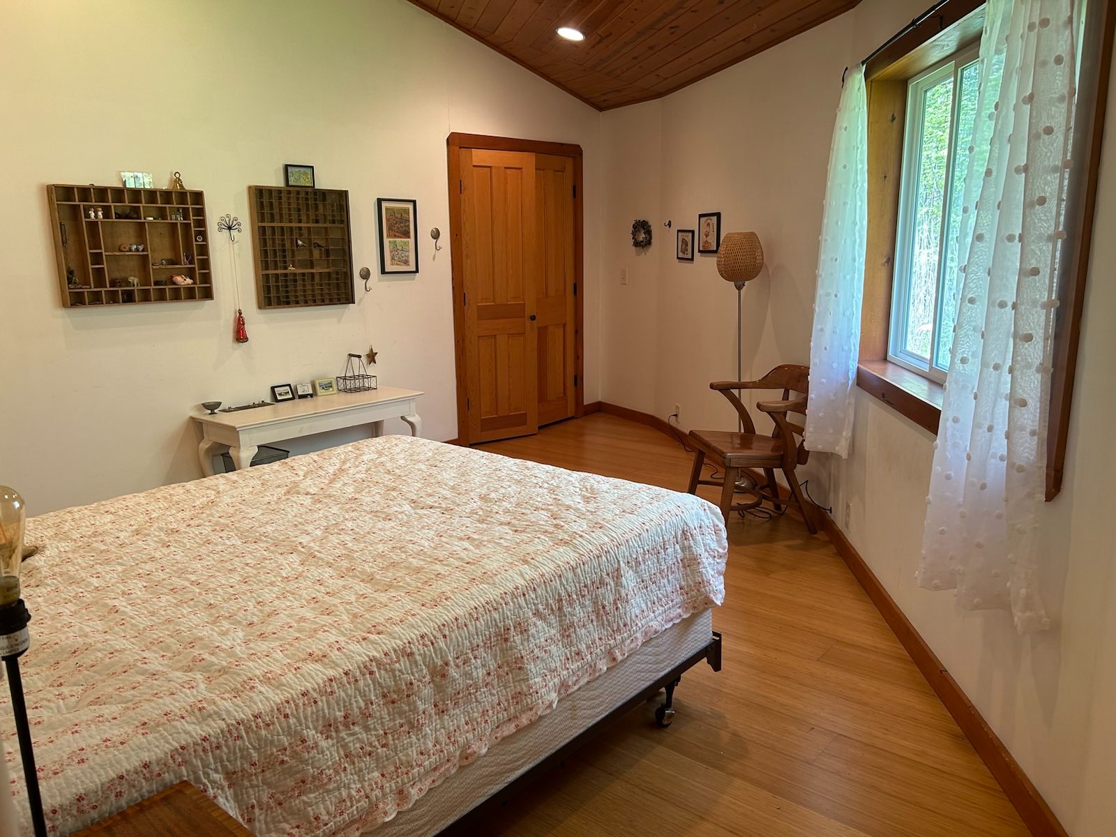 Second bedroom, looking north.