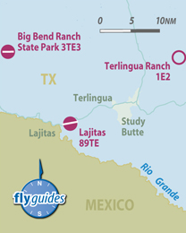 Flyguides map of Terlingua